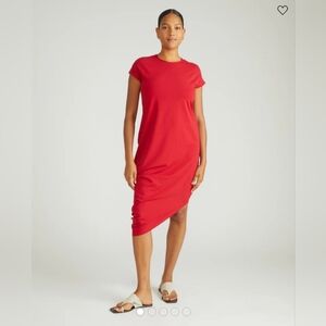 Universal Standard Women's Ruby Red Iconic Geneva Dress NWT Size M/18-20